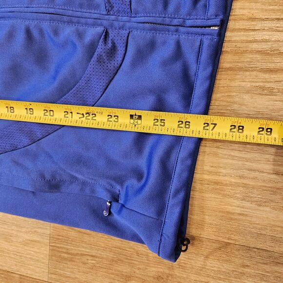 Adidas NSCAA Soccer Track Jacket Mens Size S Blue Climacool Full Zip - Picture 8 of 9